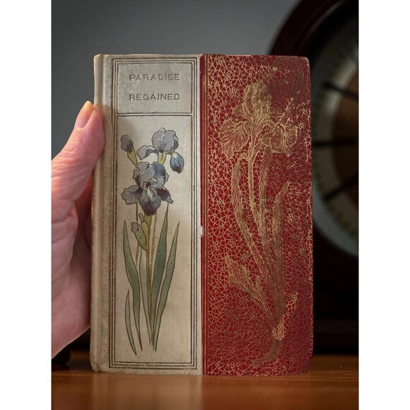 Henry Altemus Other - Paradise Regained – Antique Decorative Book, Henry Altemus Edition, Neutral Clot